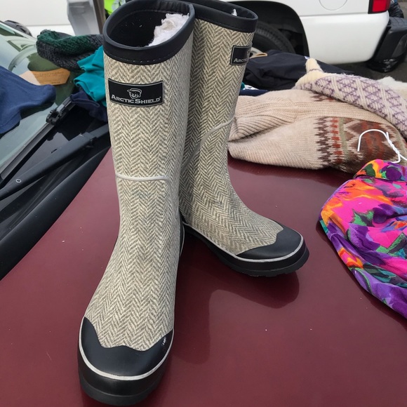 Arctic Shield Shoes - Arctic Shield Rain Muck Snow Boots Inserts Sz 7